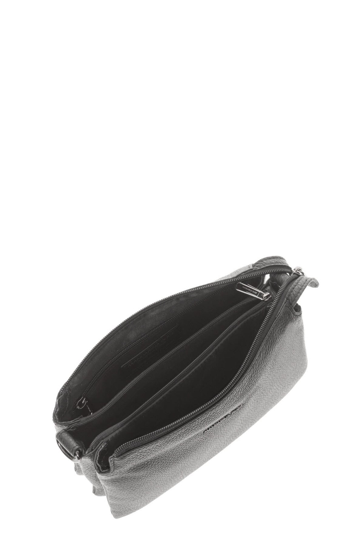 Leather Pochette NERO