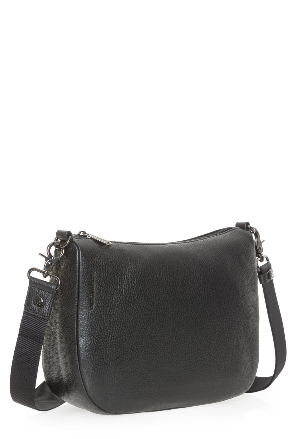 Leather Hobo NERO