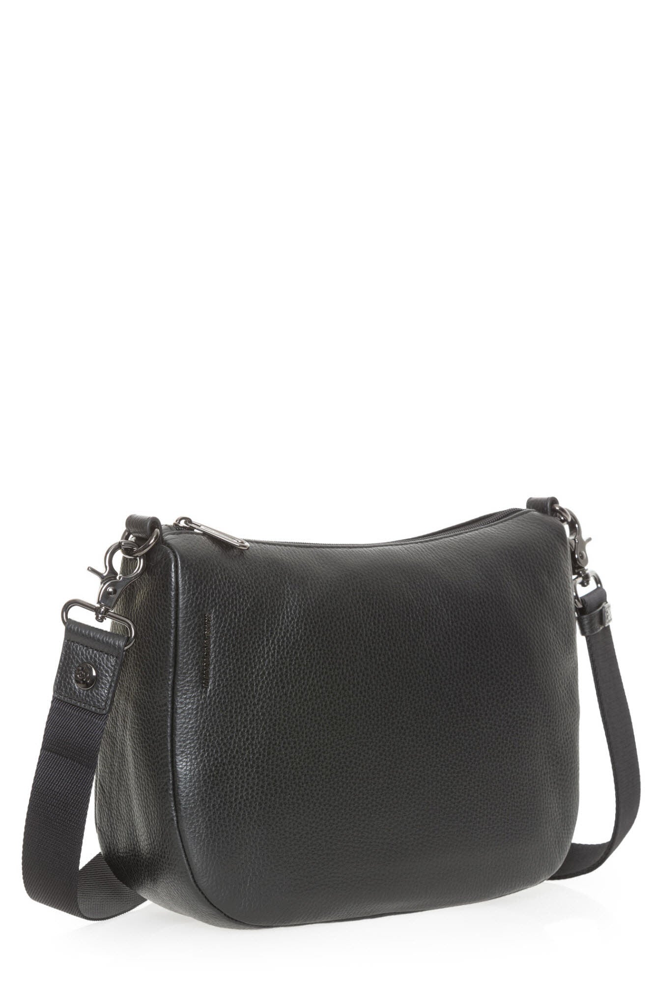 Leather Hobo NERO