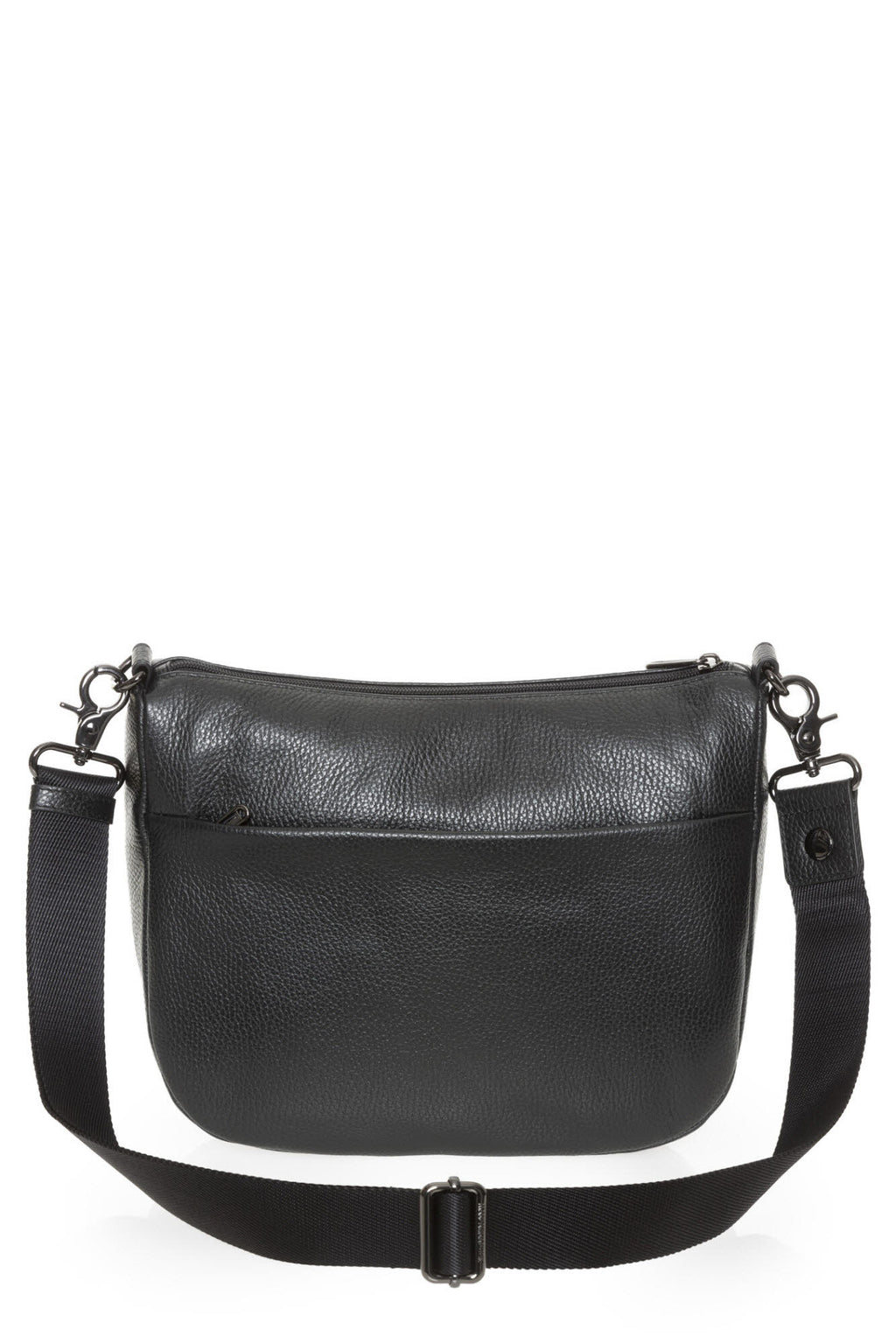 Leather Hobo NERO