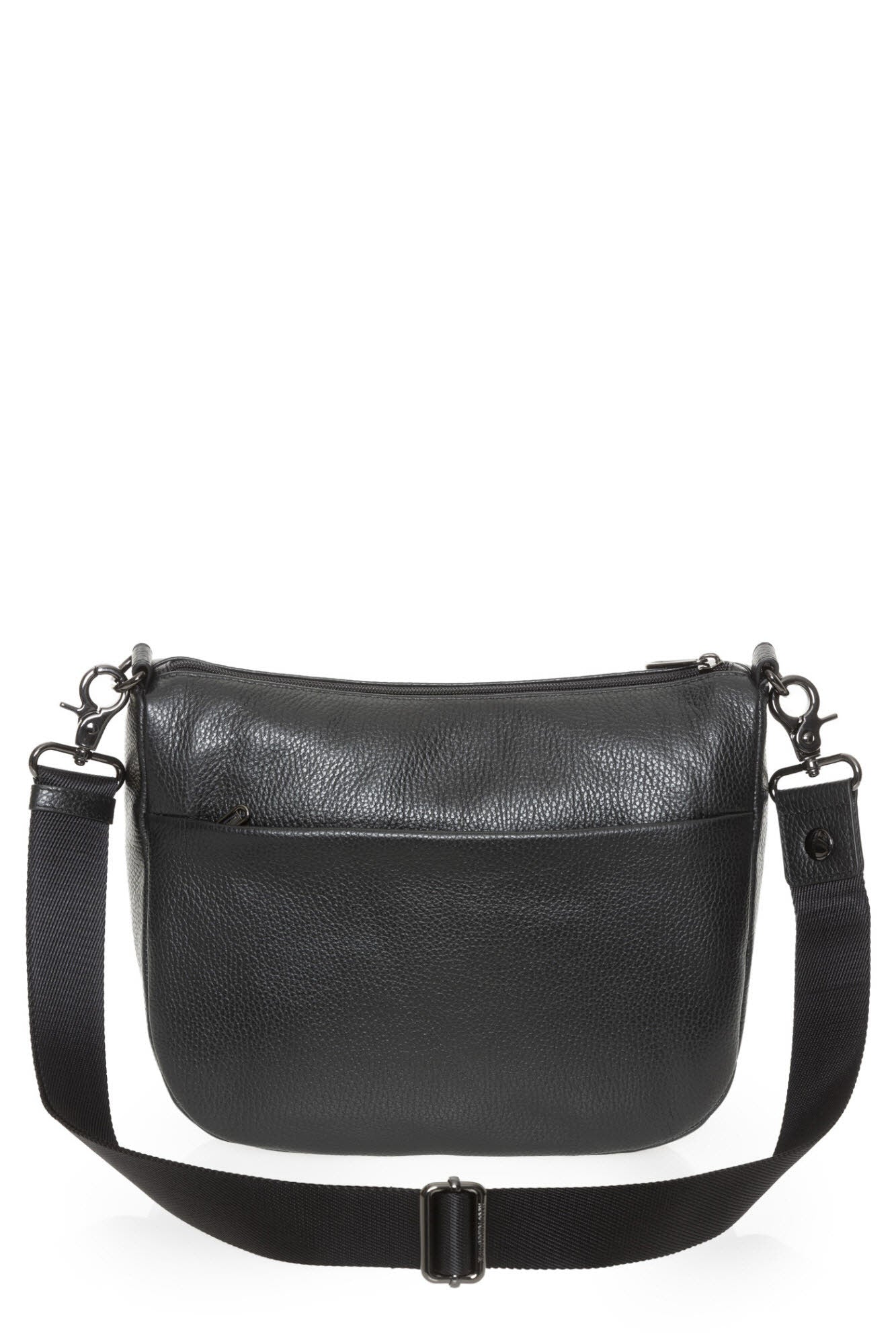 Leather Hobo NERO