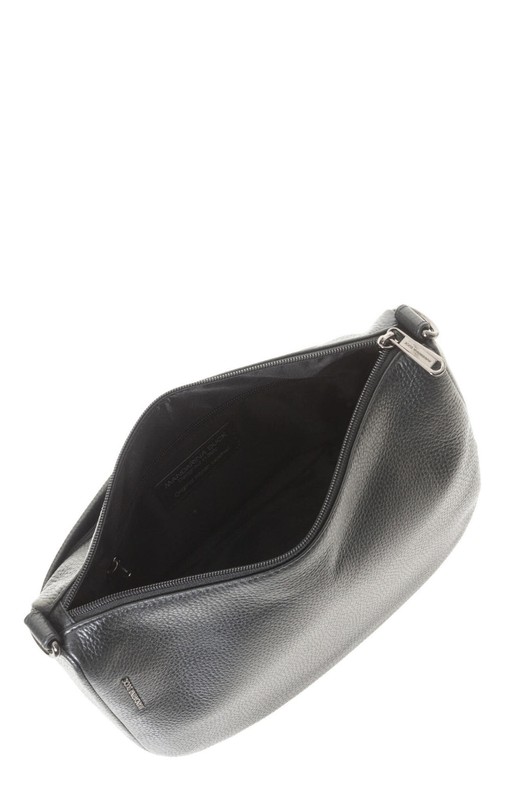 Leather Hobo NERO