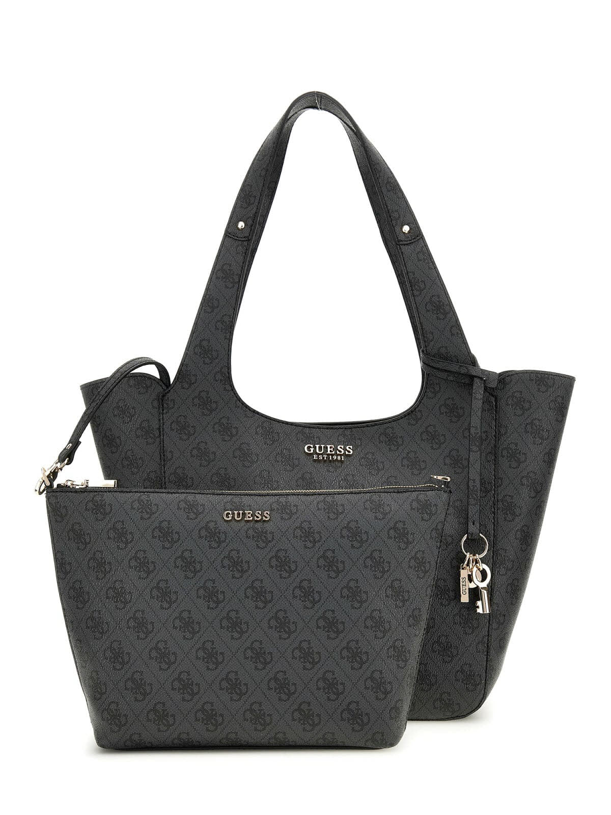 CALISTA 2 IN 1 TOTE COAL LOGO