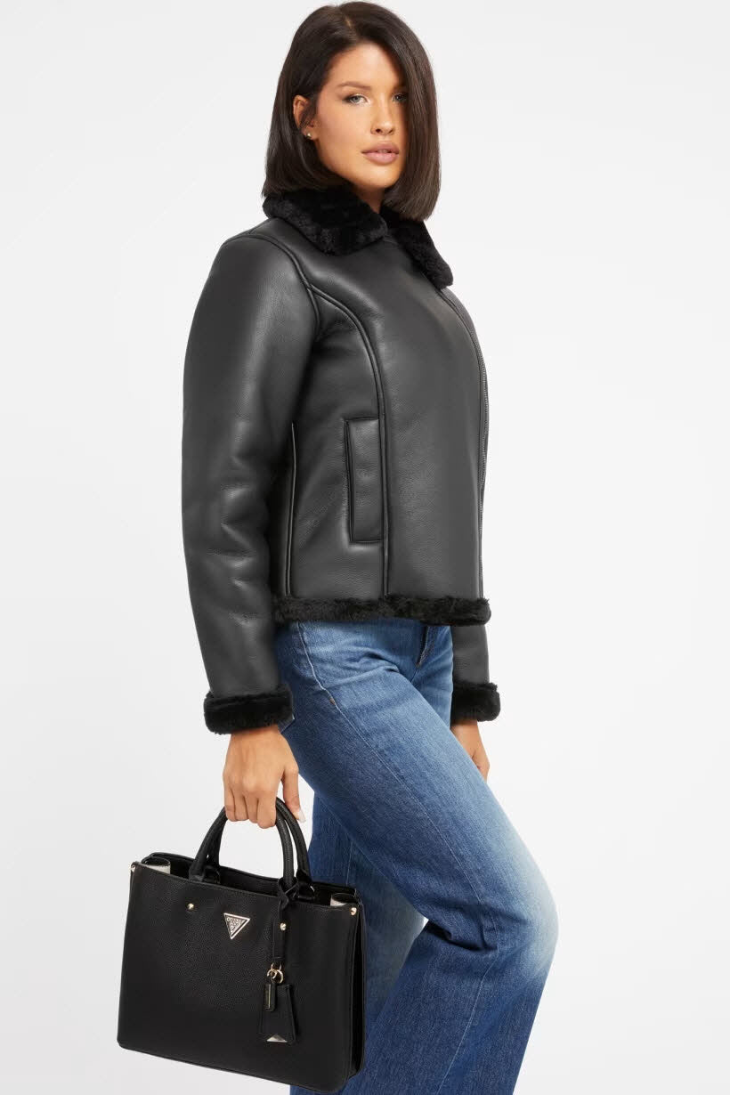 MERIDIAN II GIRLFRIEND SATCHEL BLACK