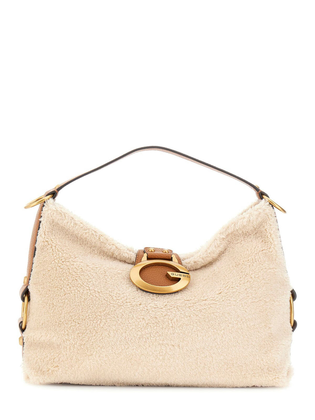 CAMDEN SHOULDER BAG NATURAL/COGNAC