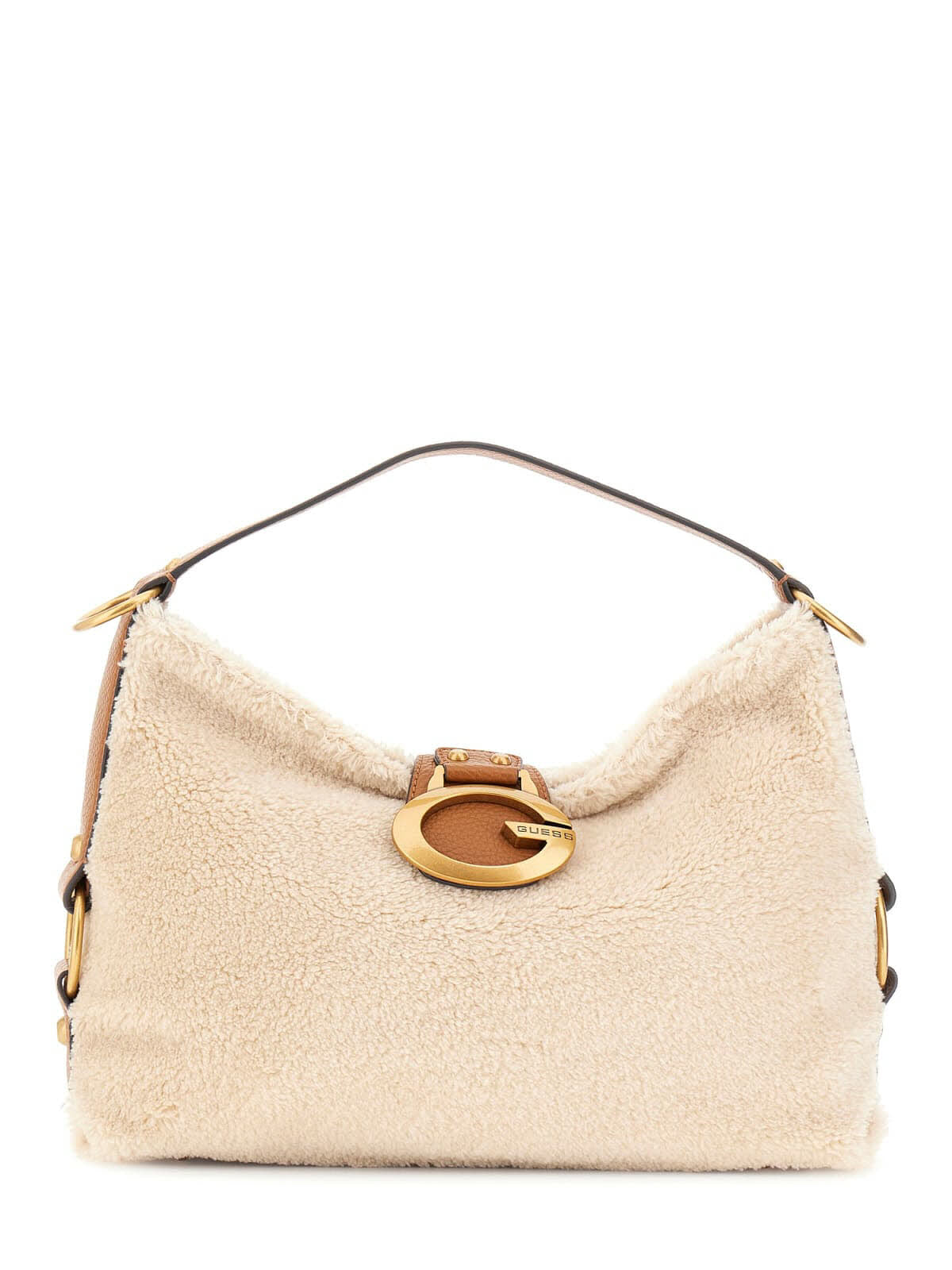 CAMDEN SHOULDER BAG NATURAL/COGNAC