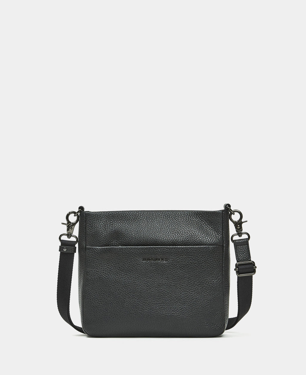 Leather Crossover Nero