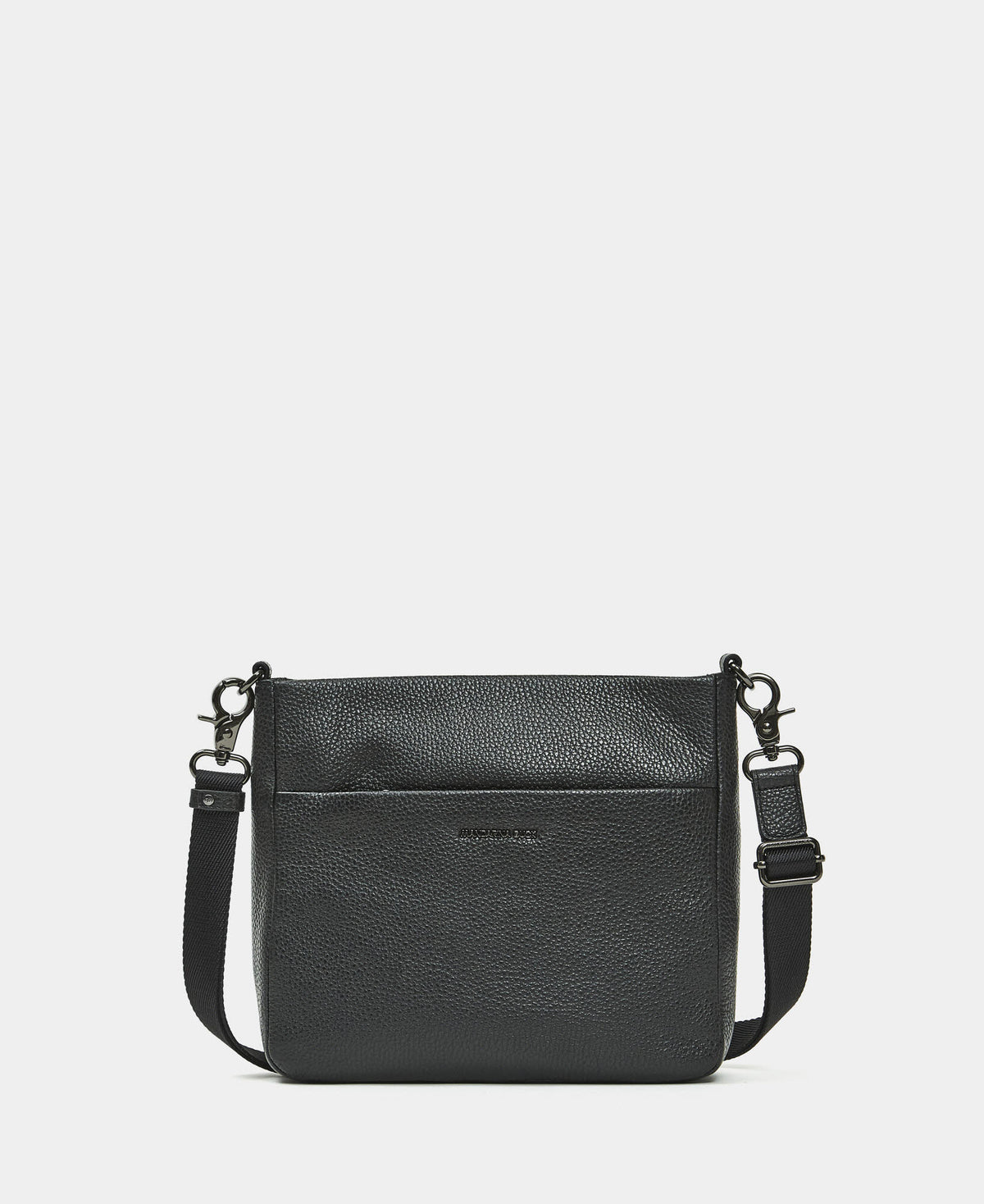 Leather Crossover Nero