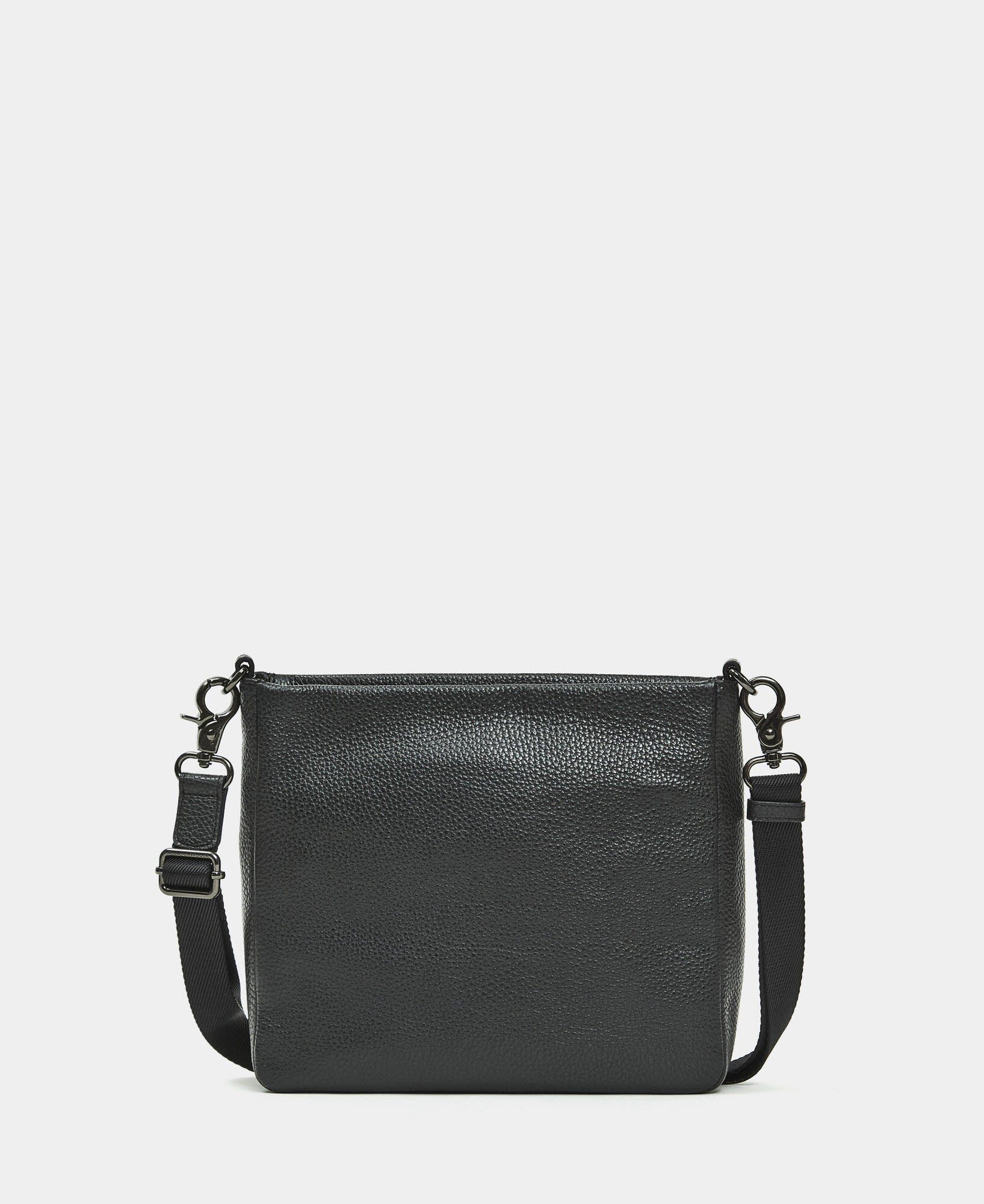 Leather Crossover Nero