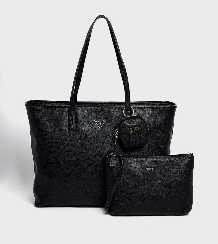 LARGE TECH TOTE BLACK