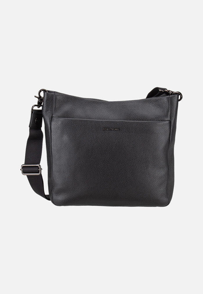 Leather Crossover Nero