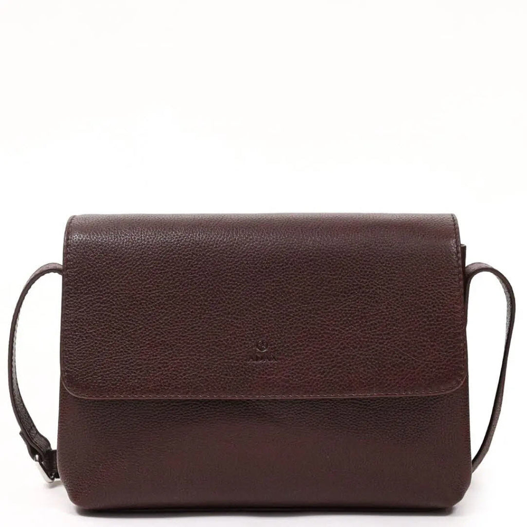 Überschlagtasche Sabina Darkbrown