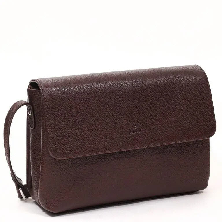 Überschlagtasche Sabina Darkbrown