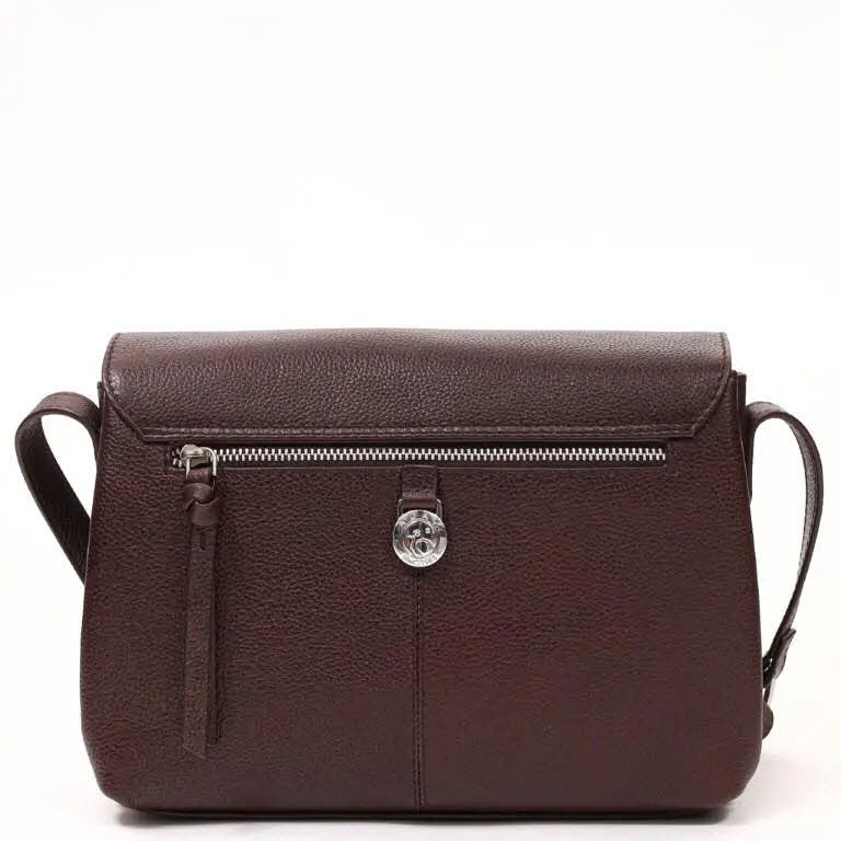 Überschlagtasche Sabina Darkbrown