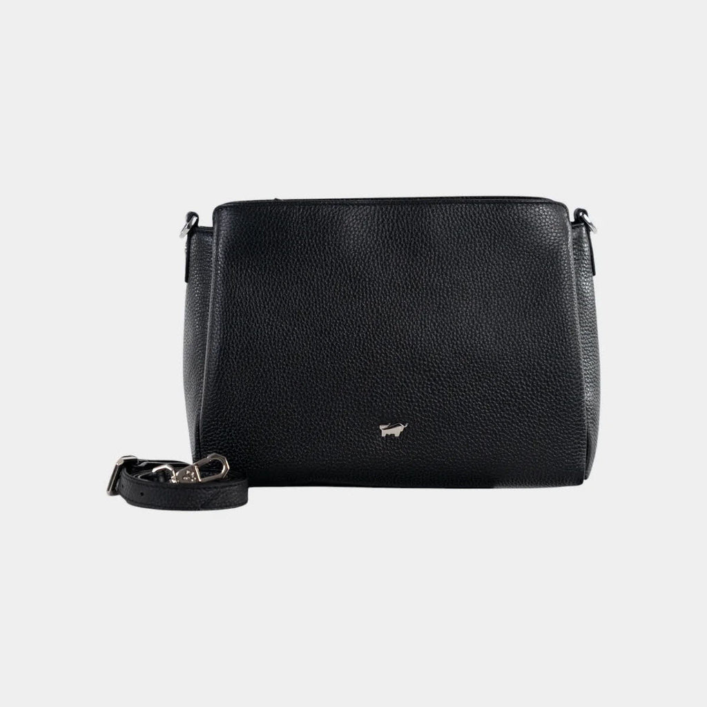Schultertasche M Schwarz