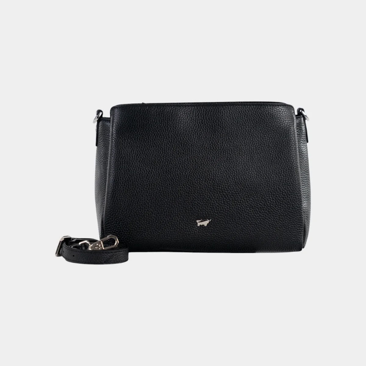 Schultertasche M Schwarz