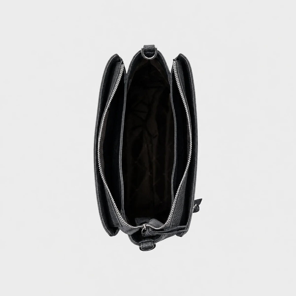 Schultertasche M Schwarz