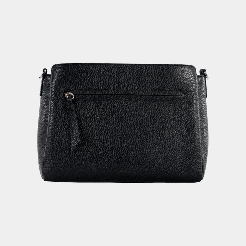 Schultertasche M Schwarz