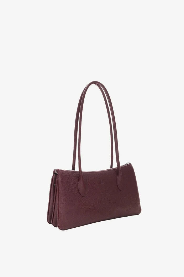 Handbag Alma Burgundy
