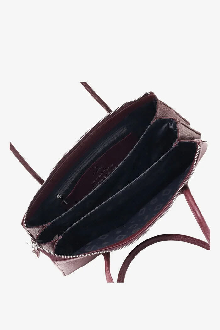 Handbag Alma Burgundy