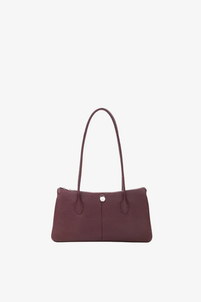 Handbag Alma Burgundy