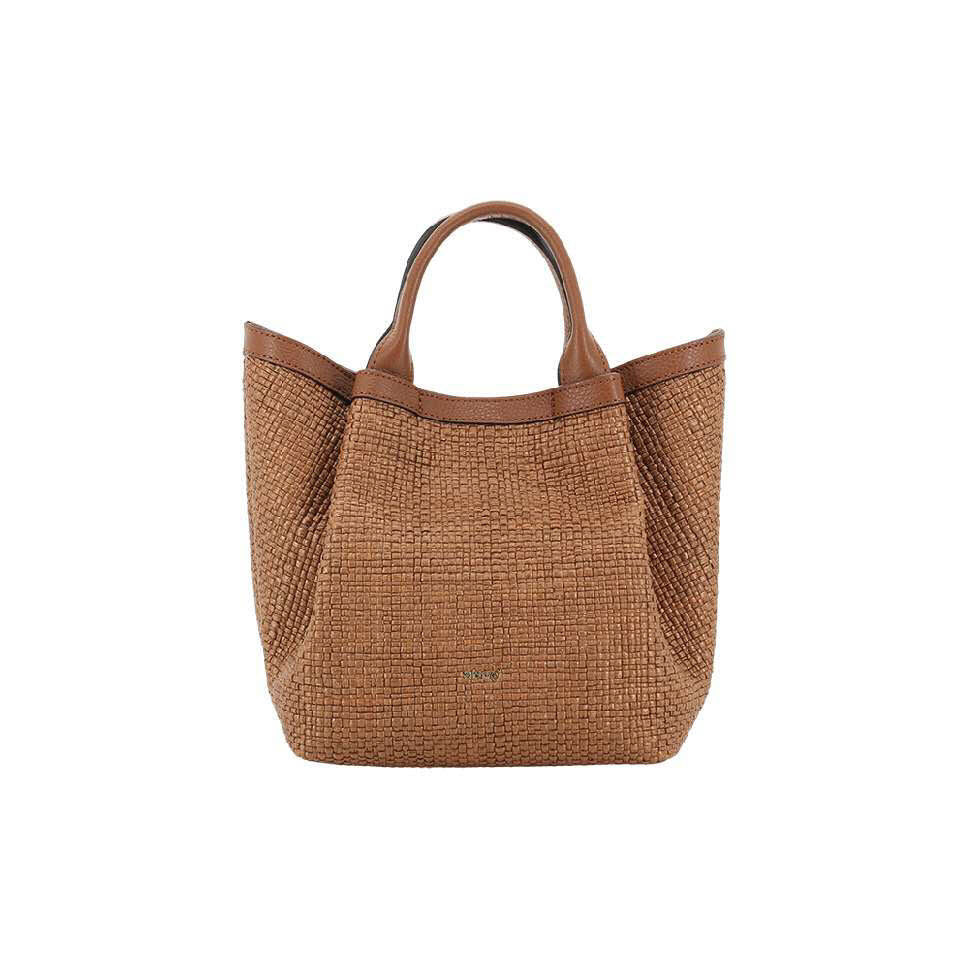 Shopper ESSENTIAL small caramel/cognac