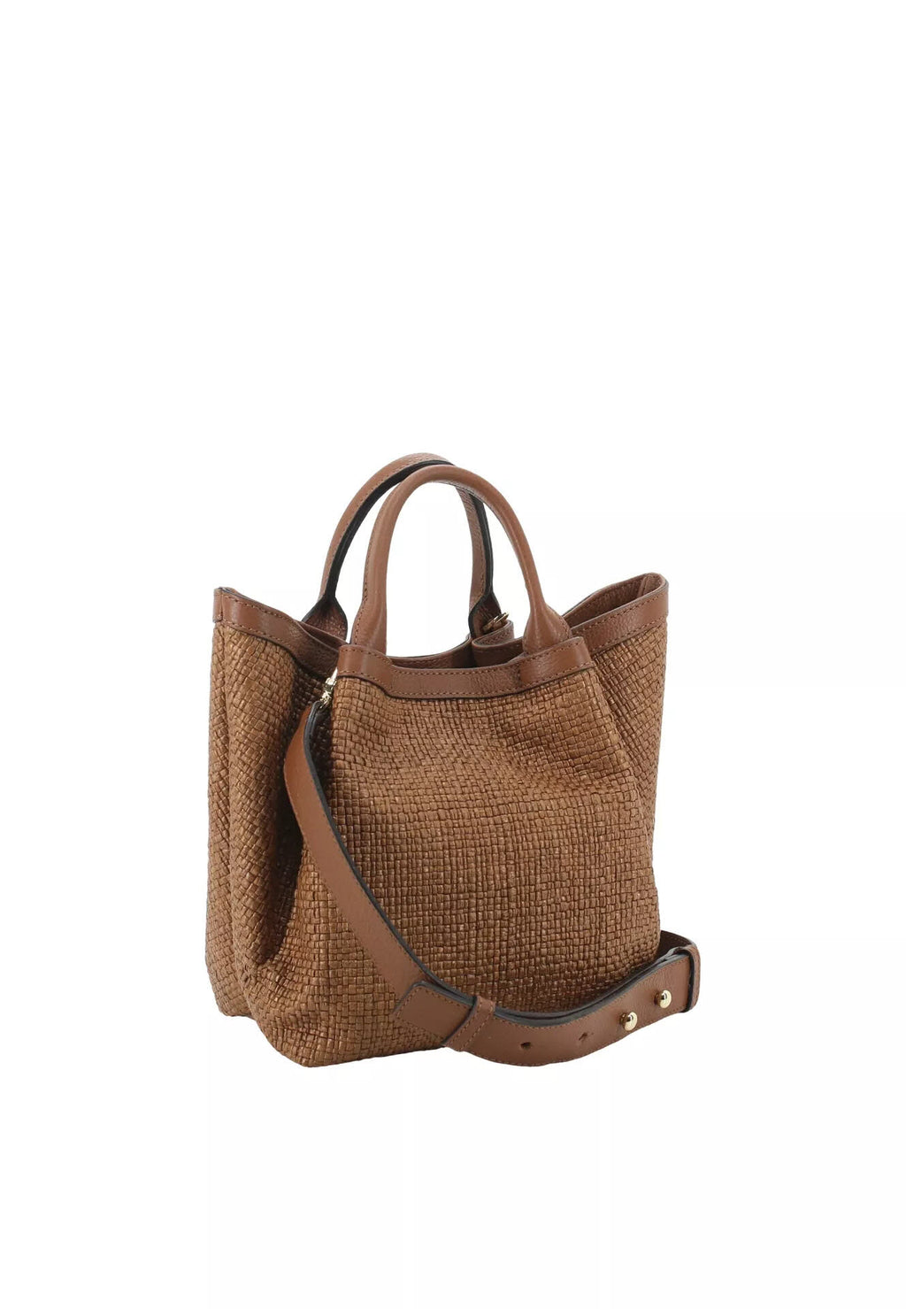 Shopper ESSENTIAL small caramel/cognac