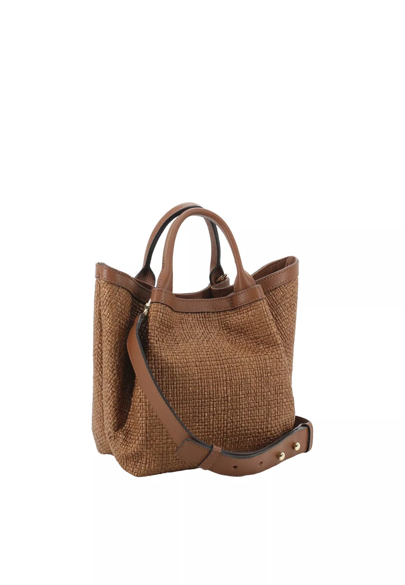 Shopper ESSENTIAL small caramel/cognac