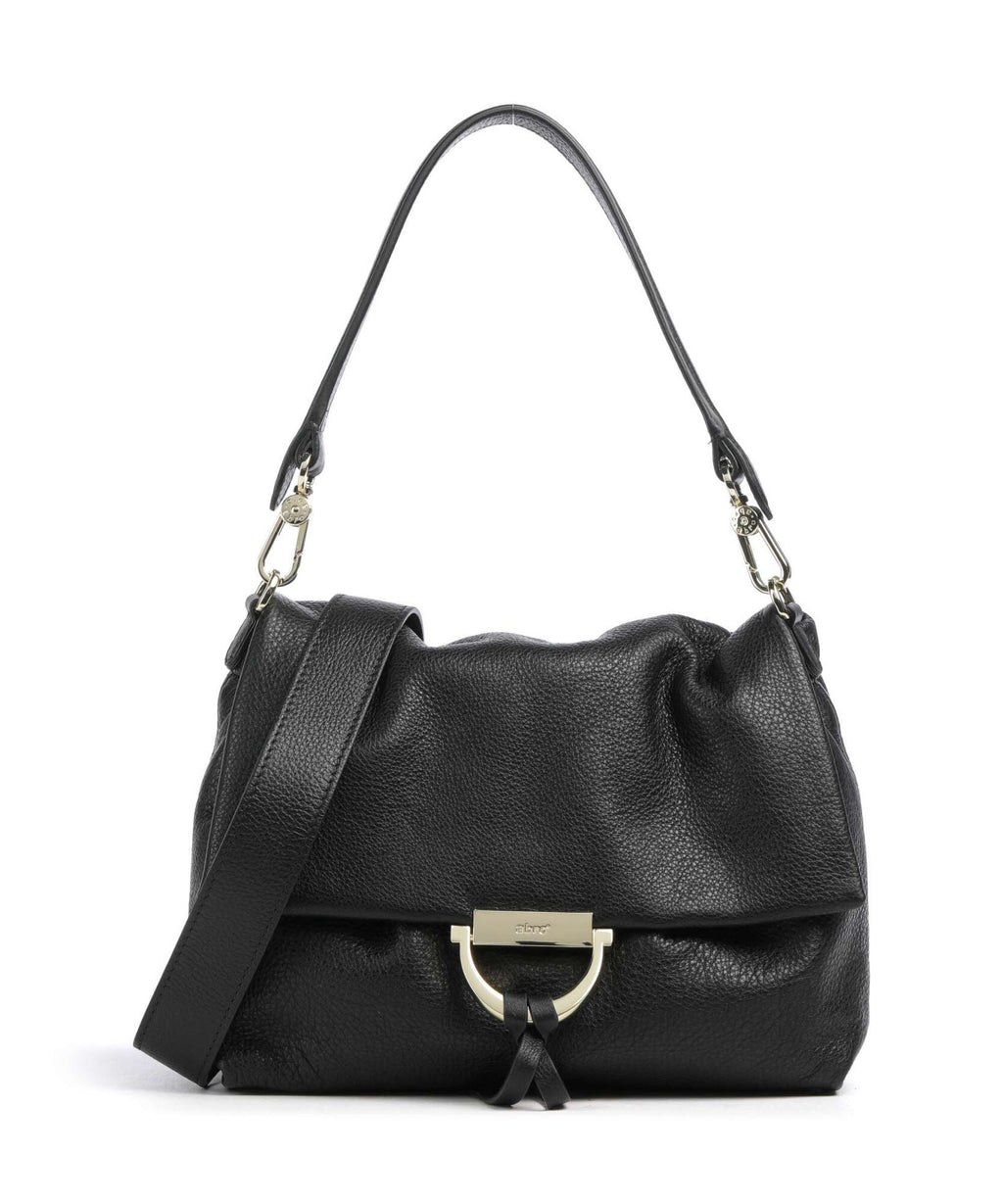 Schultertasche TEMI SCHWARZ/NICKEL