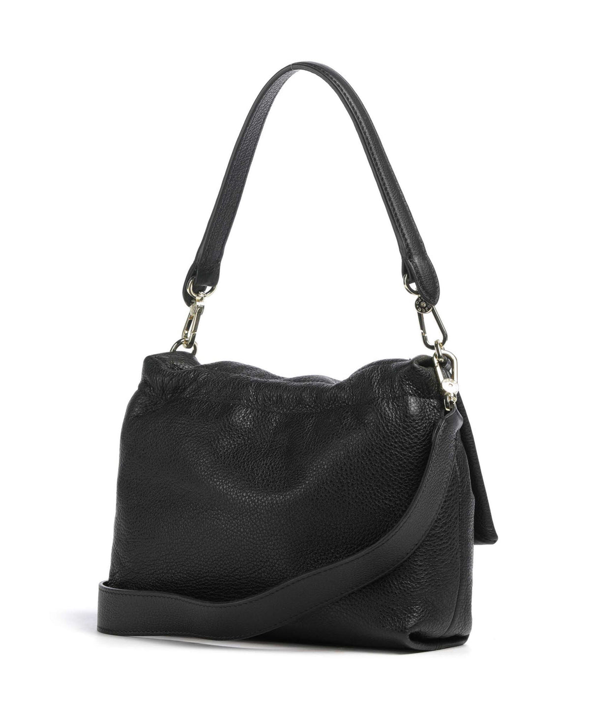 Schultertasche TEMI SCHWARZ/NICKEL