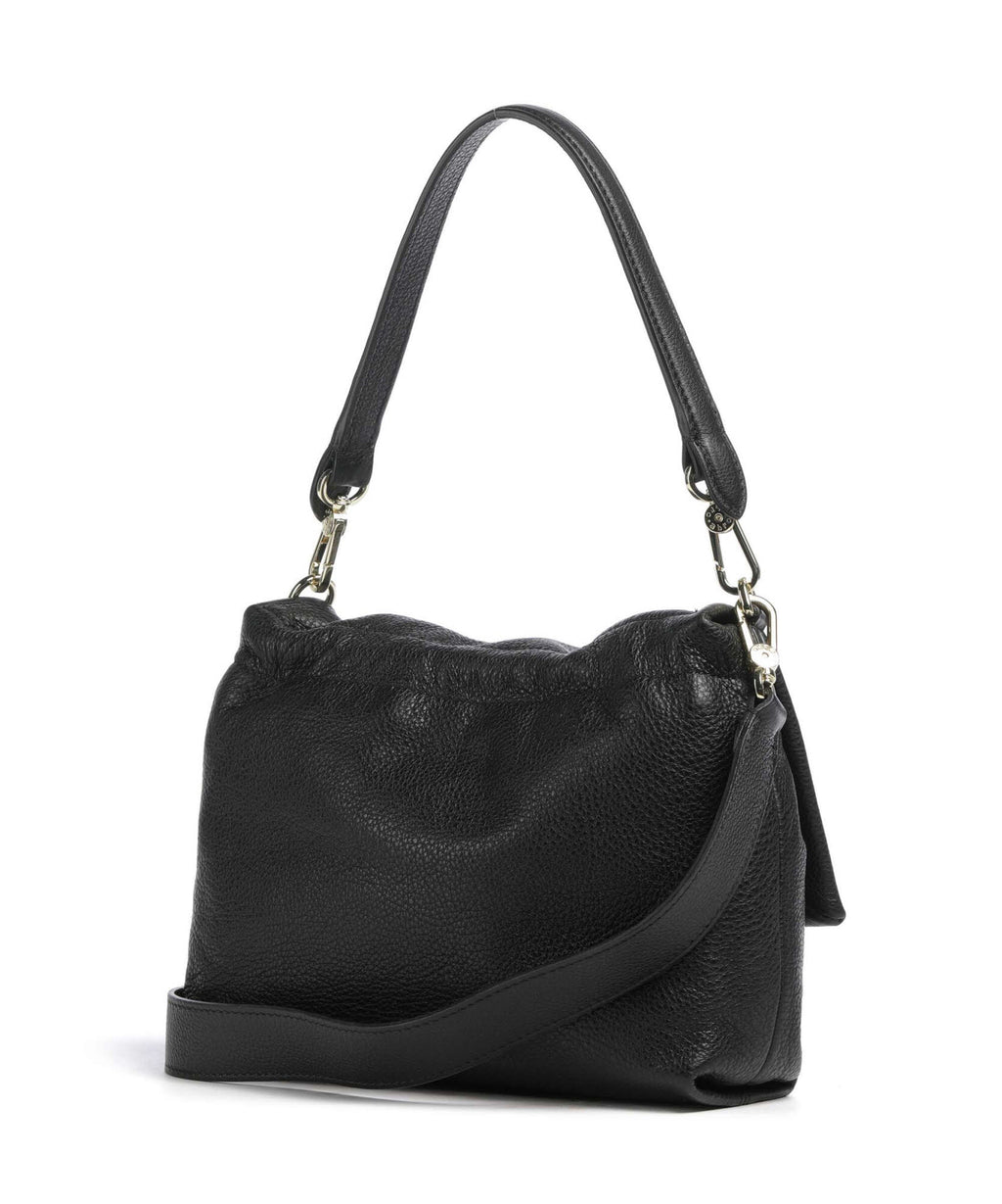 Schultertasche TEMI SCHWARZ/NICKEL