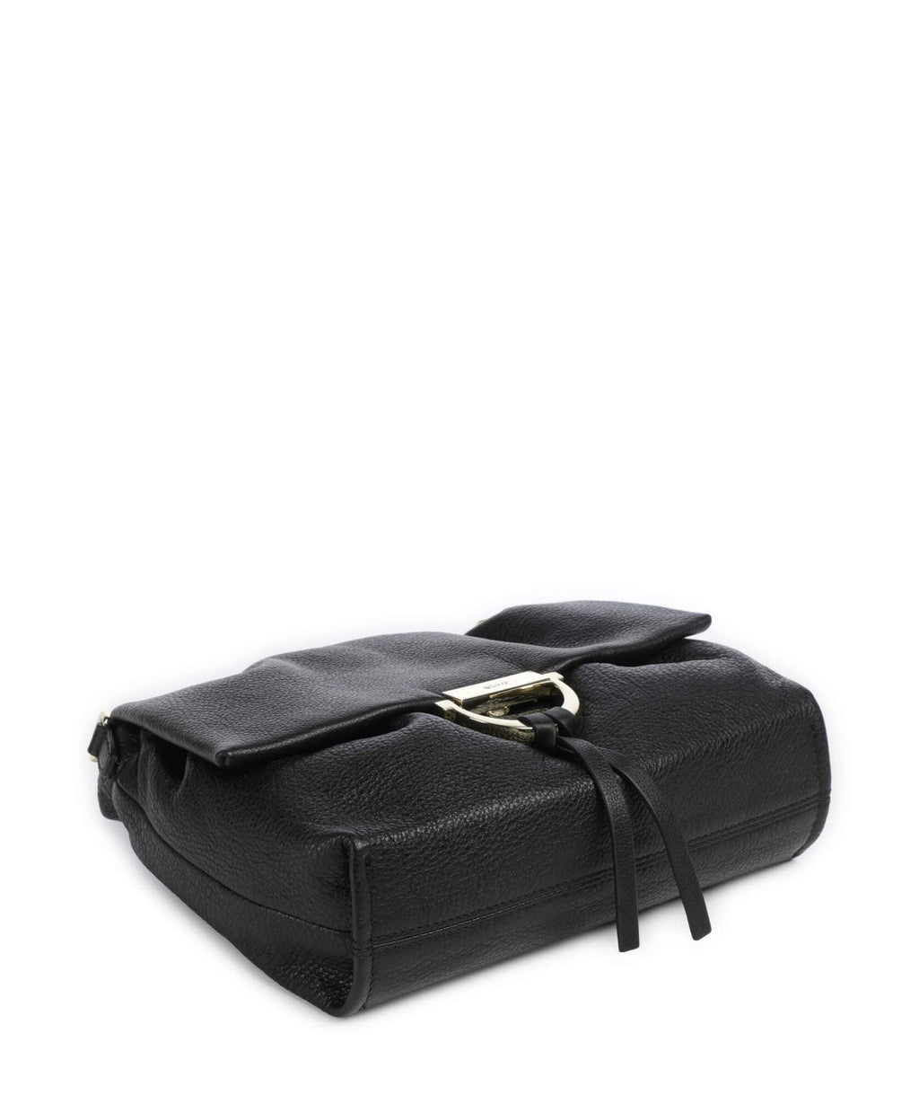 Schultertasche TEMI SCHWARZ/NICKEL