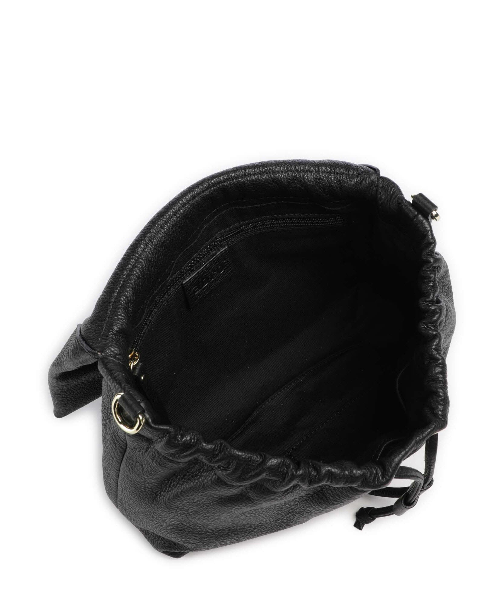 Schultertasche TEMI SCHWARZ/NICKEL