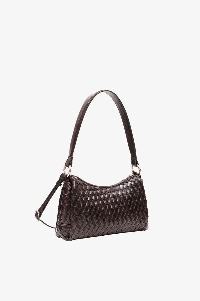 Shoulder Bag Eleonora Dark Brown