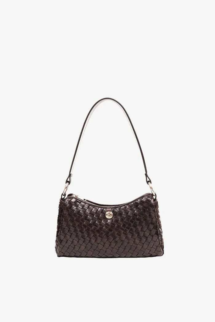 Shoulder Bag Eleonora Dark Brown