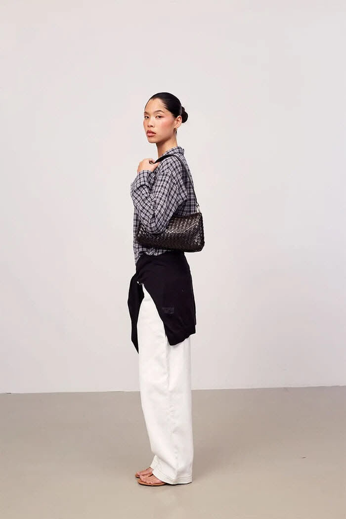 Shoulder Bag Eleonora Dark Brown