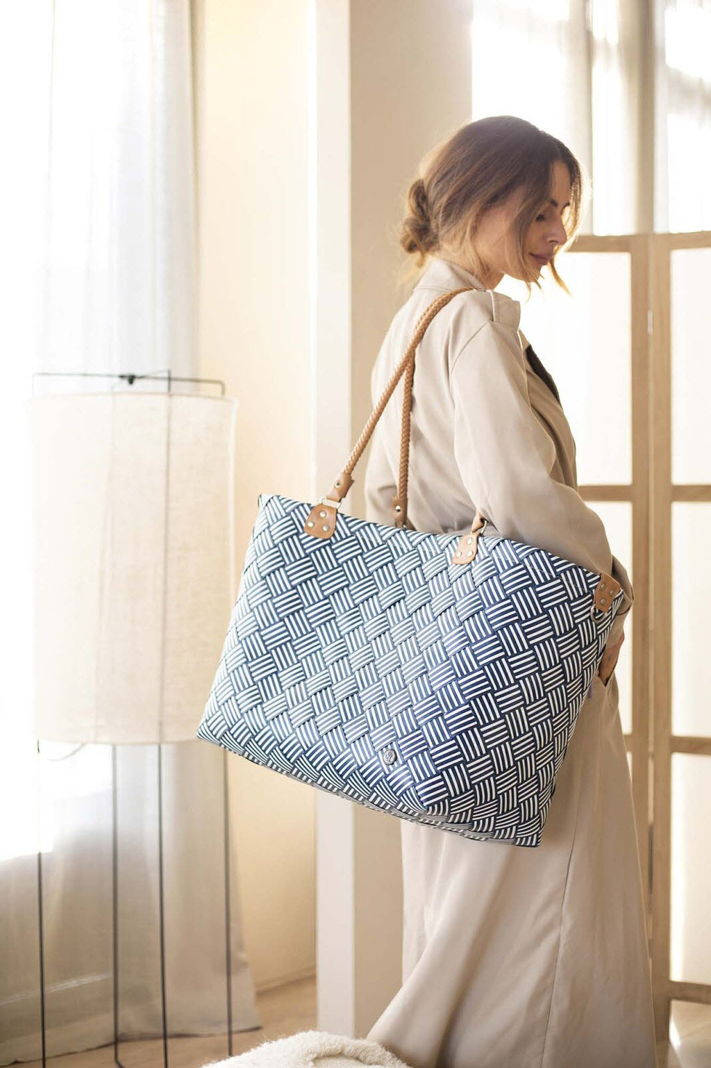 Sainte-Maxime stripes ocean blue