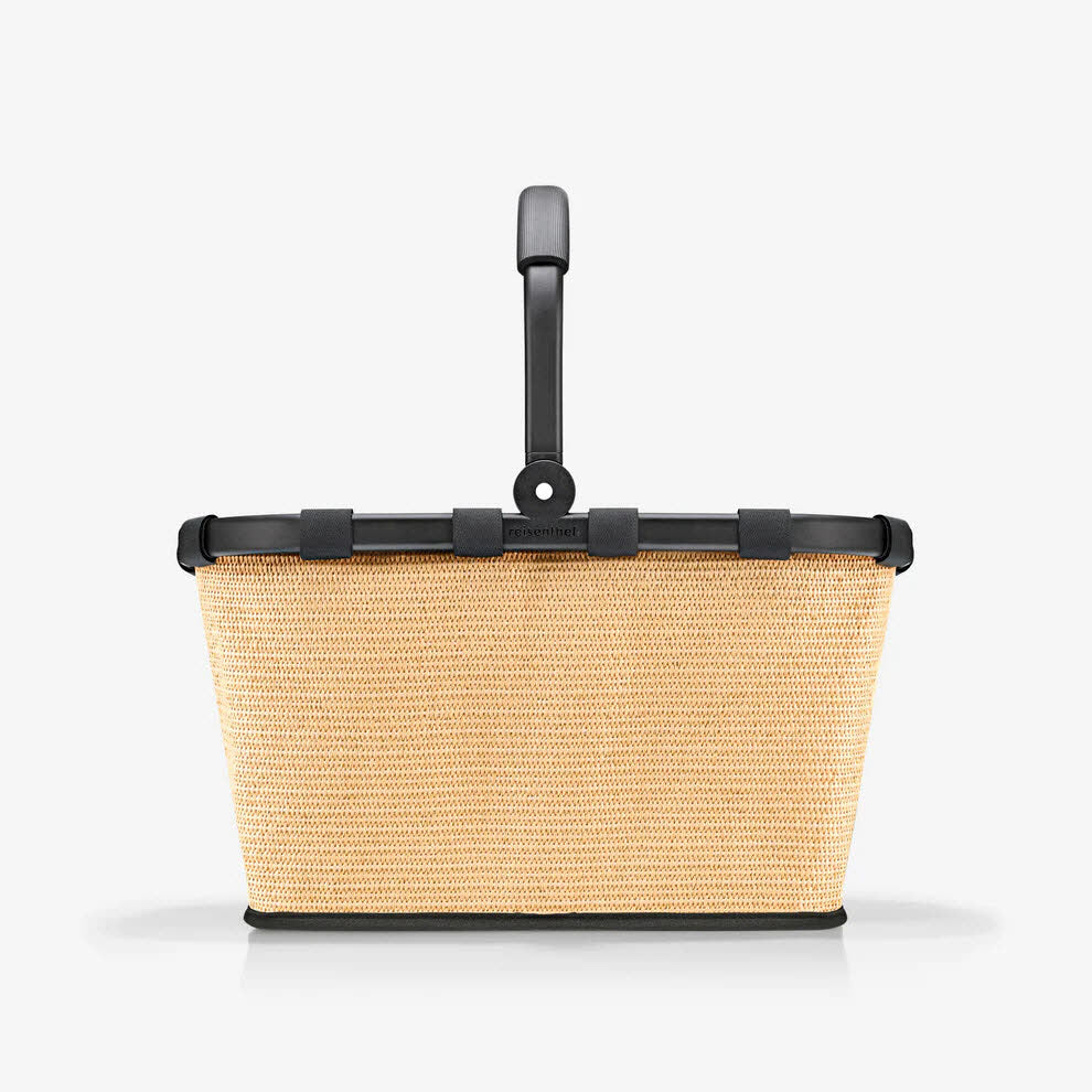 Carrybag raffia black