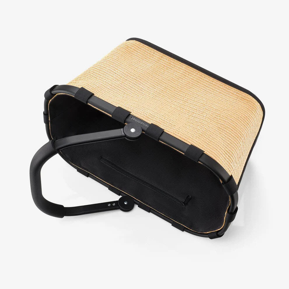 Carrybag raffia black