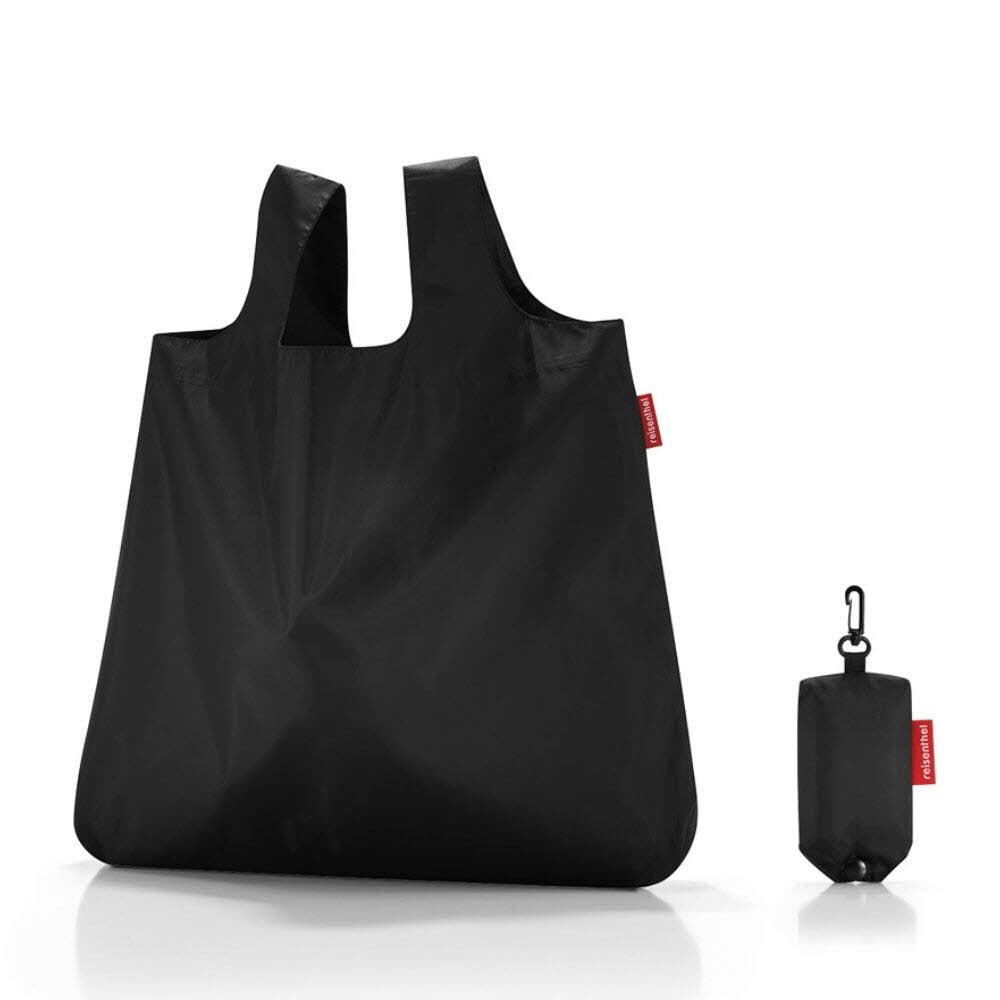 mini maxi shopper pocket black