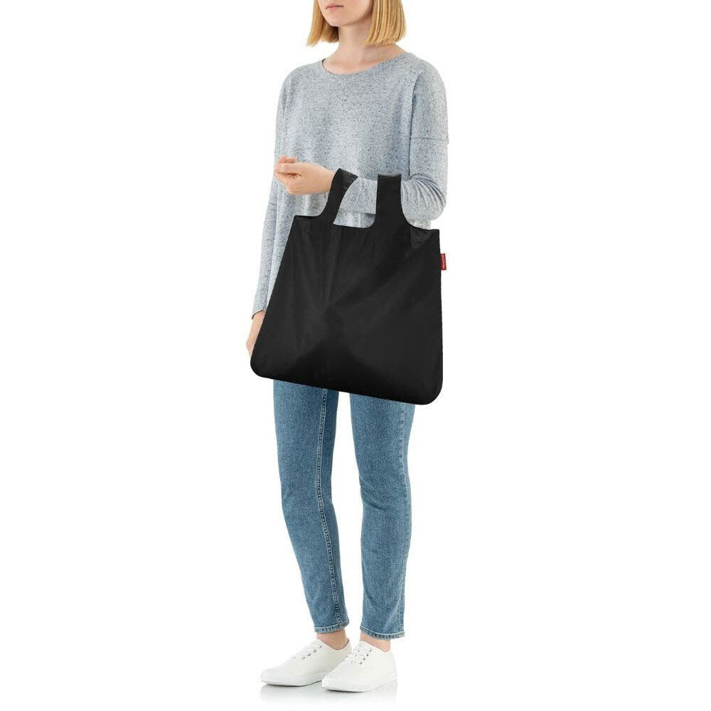 mini maxi shopper pocket black