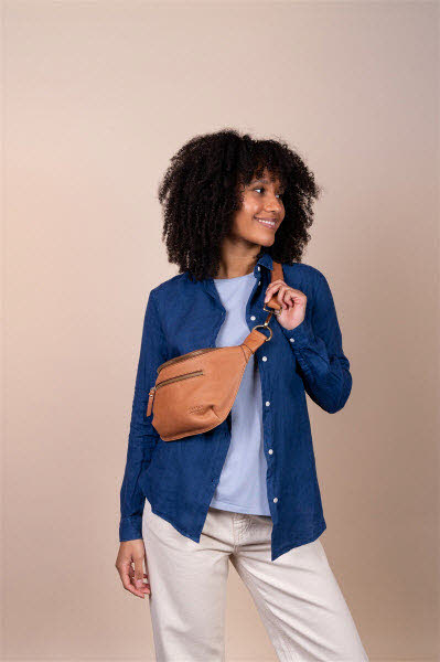 Drew Bum Bag Cognac