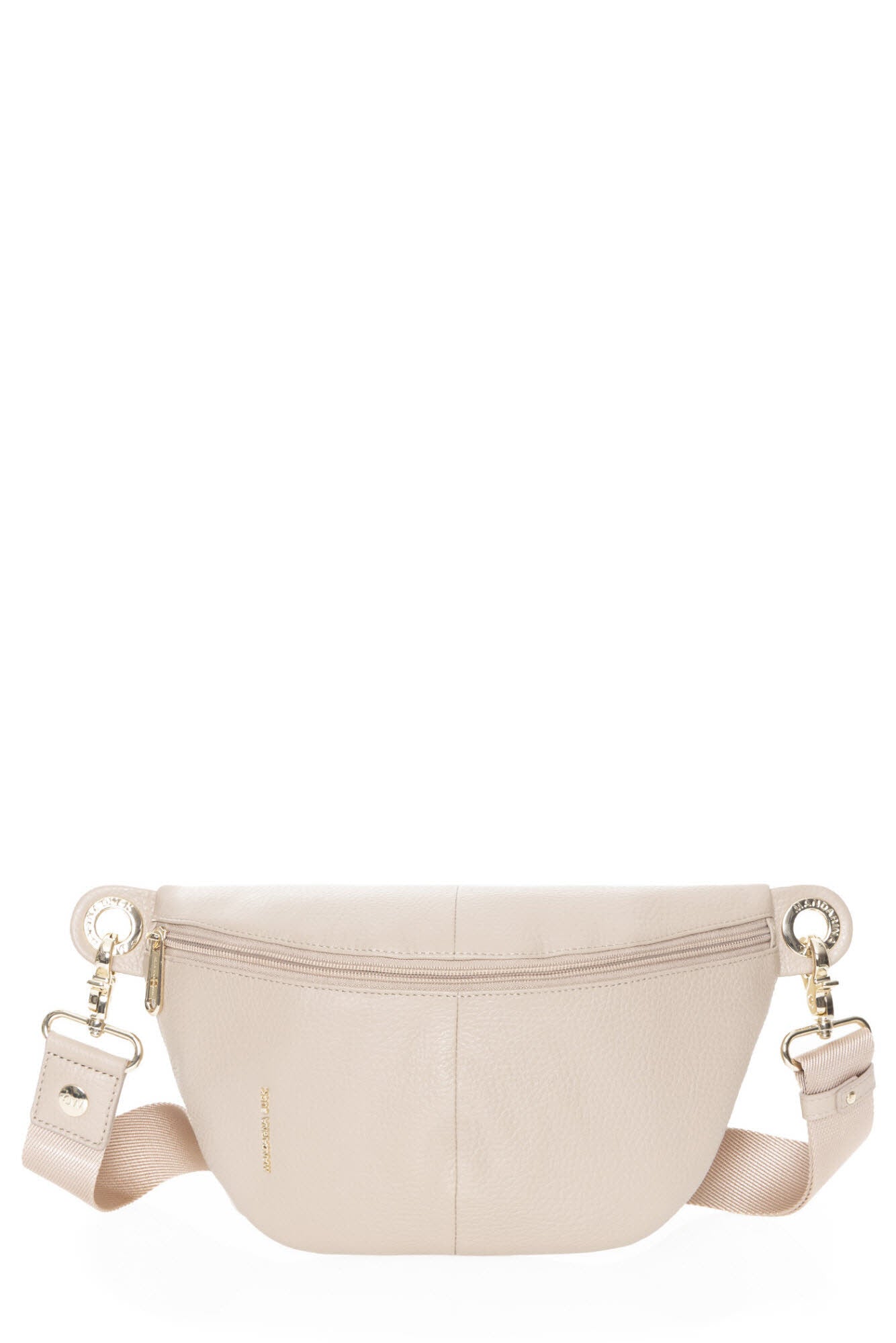 Leather Bum Bag WARM TAUPE