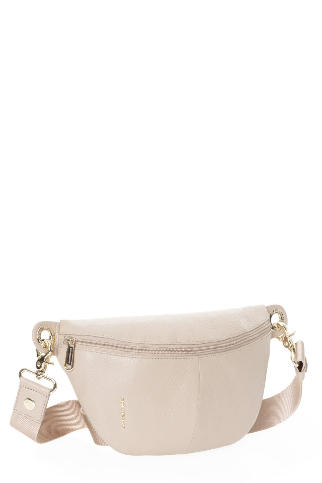 Leather Bum Bag WARM TAUPE