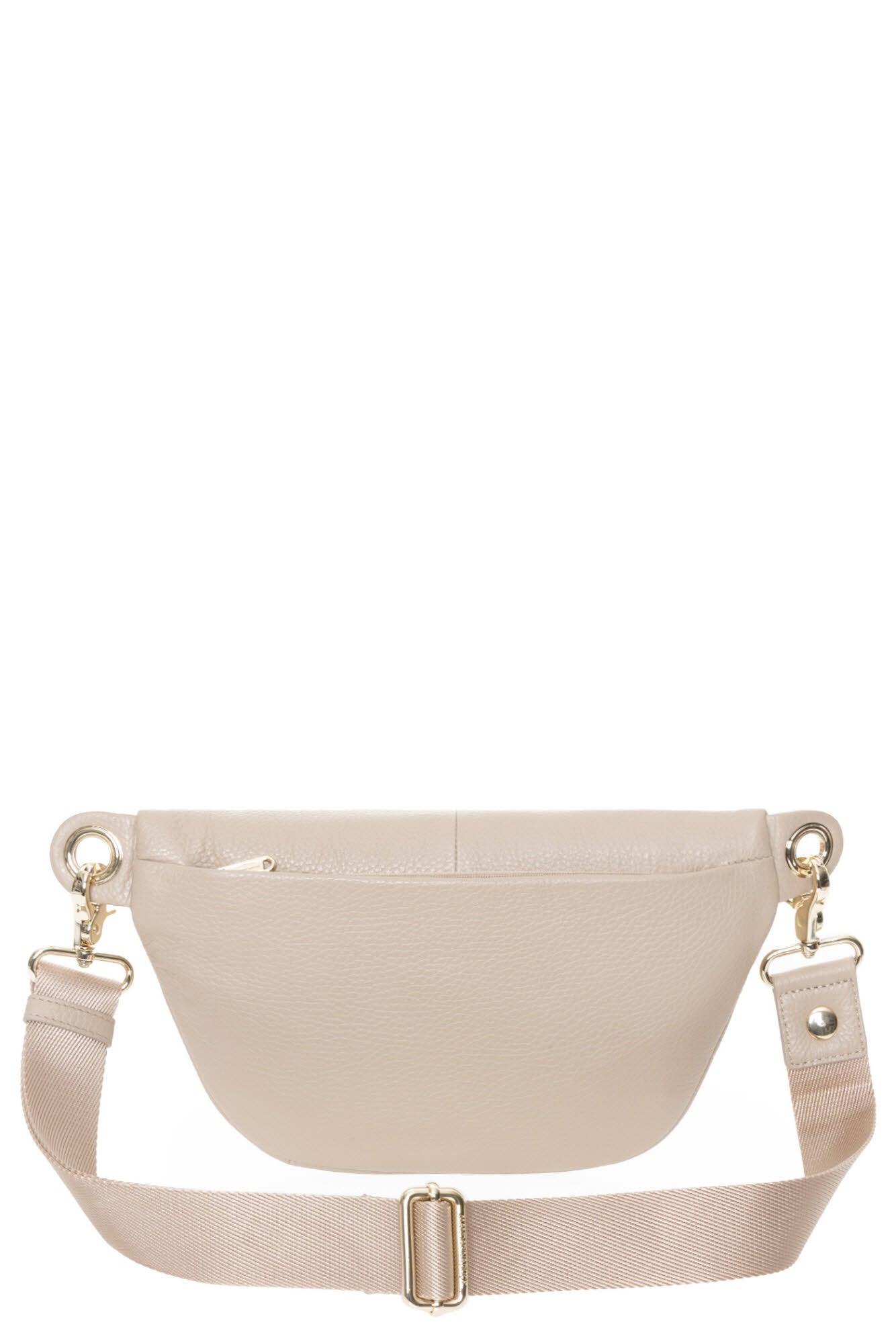 Leather Bum Bag WARM TAUPE