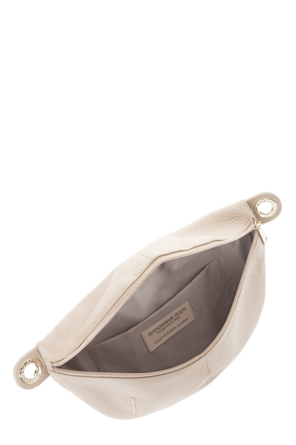 Leather Bum Bag WARM TAUPE