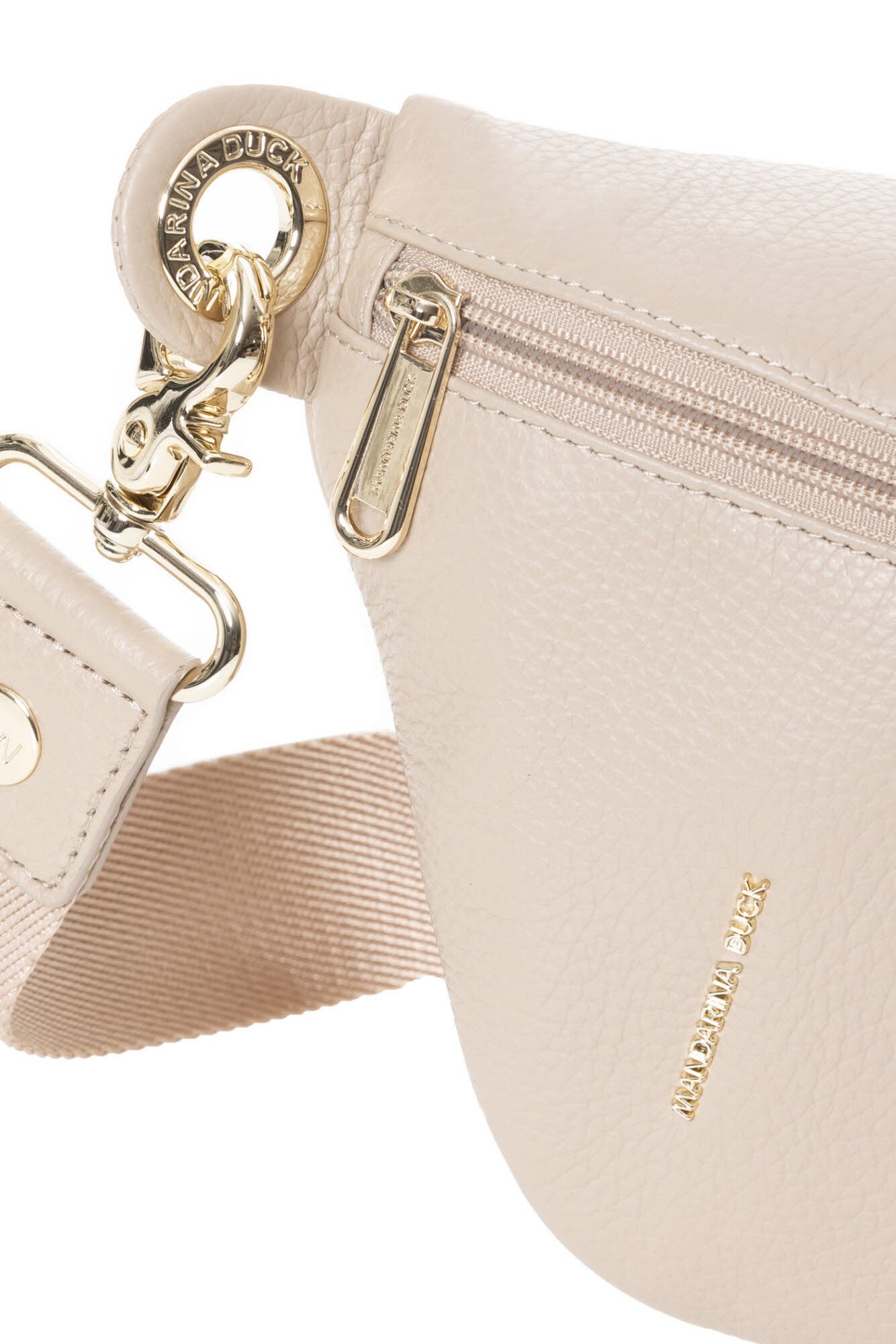 Leather Bum Bag WARM TAUPE