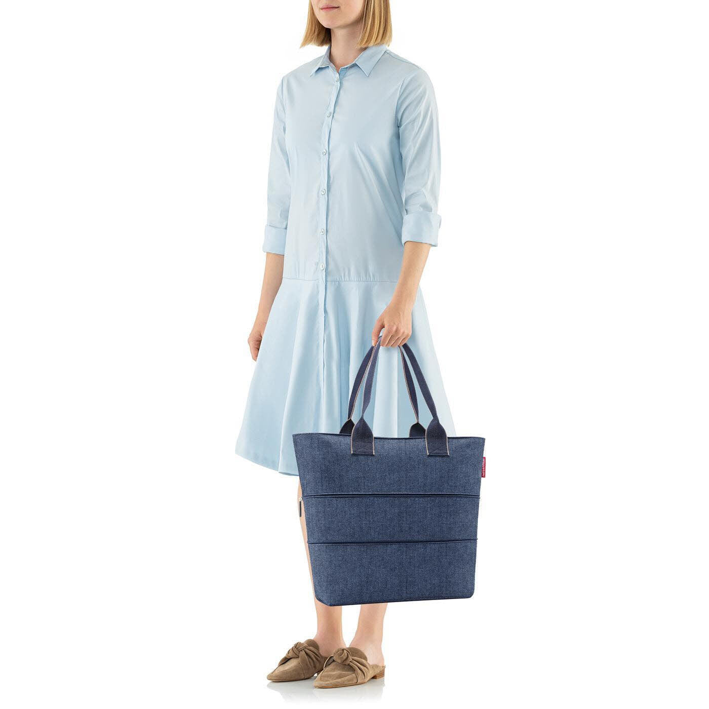 shopper e1 twist blue