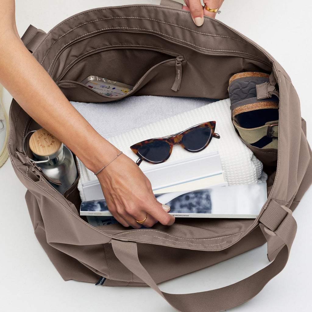 Tote Bag Large Monochrome Oyster