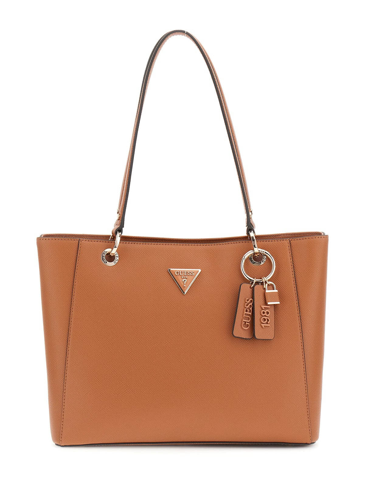 NOELLE II TOTE LIGHT COGNAC